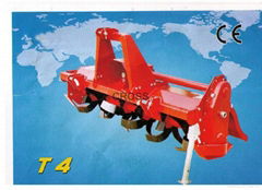 Agricultural machine rotary tiller