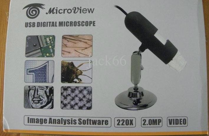  200 X Zoom Digital Microscope 