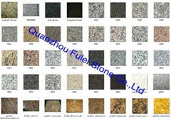 Natural Colored Granite Slabs