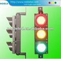 100mm  solar powered traffic light 1