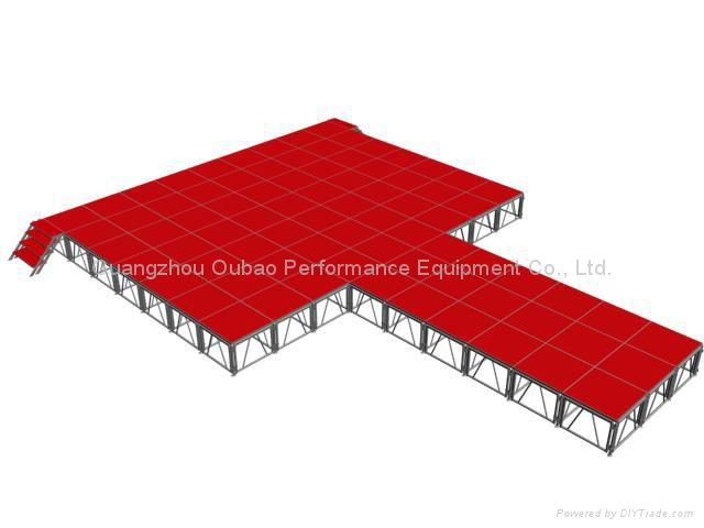 aluminum mobile stage hot sales 2013 4