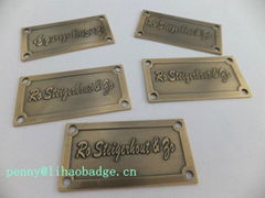 metal logo/plate,metal labels,metal tags