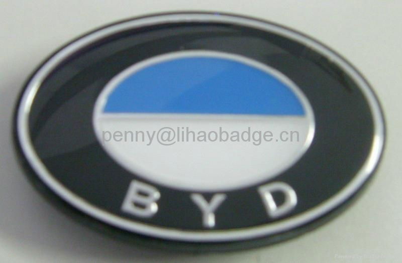chrome badges for car 4