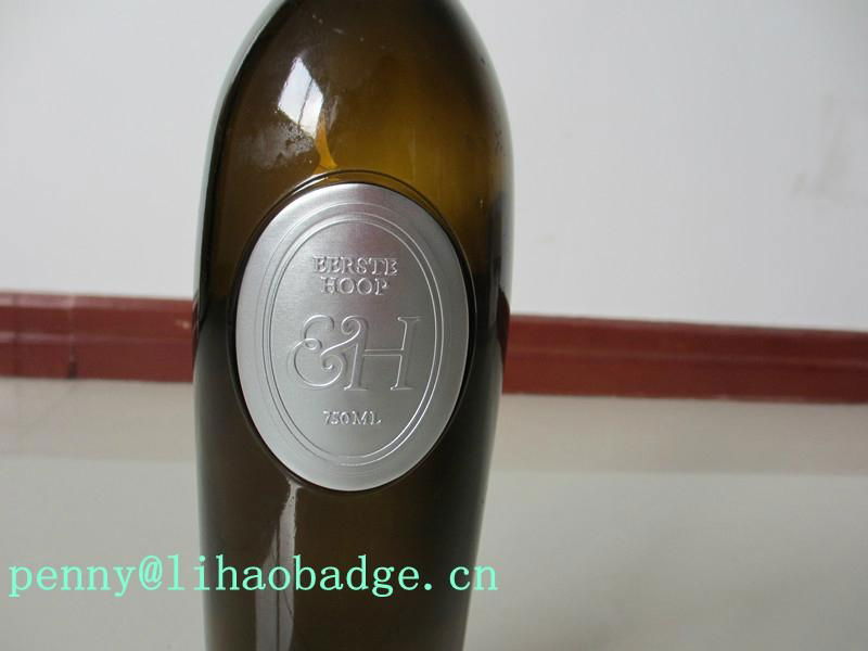 metallic bottle labels 3