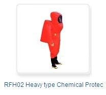 chemical protective suits