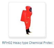 chemical protective suits