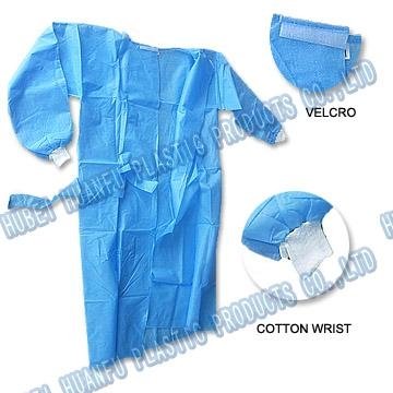 Disposable Non-woven surgical gown 2