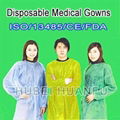 Disposable medical gown