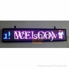 15 Inch, 3000LBS LED Moving Message Signs Display Board 