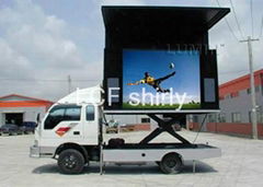 PH10 Truck Trailer Mounted LED Screen for Working Temp -20°C - 50°C 