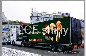 PH10 Truck Trailer Mounted LED Screen for Working Temp -20°C - 50°C  3