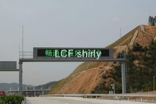 Highway traffic guidance LED sign display 3