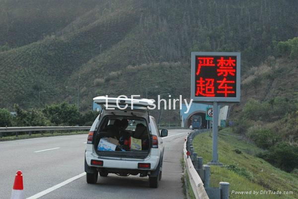 Highway traffic guidance LED sign display 5