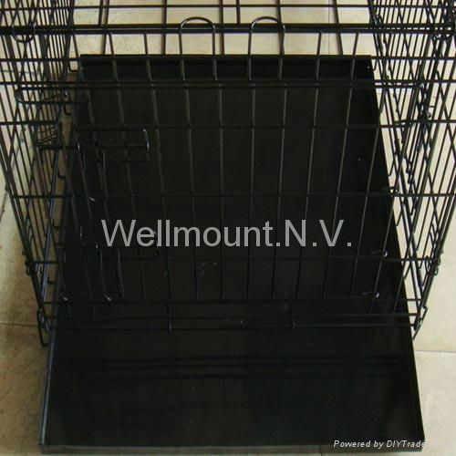 Dog Puppy Pet small 24'Cage Folding Carrier Crate 2