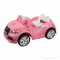 KIDS CHILDREN RIDE ON CAR AUDI ELECTRIC 6V BATTERY CAR TOY 12 MONTH WARRANTY UK