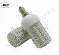 MIC B22 5W 110V 108 LED Corn Light Energy Saving Bulb Warm White Lamp LED Bulbs  2