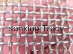 Galvanized square wire mesh