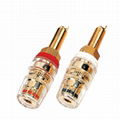 audio component binding post with gold plating 1