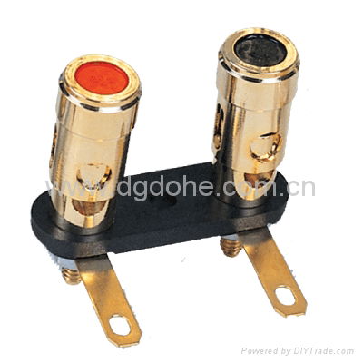 audio parts brass binding post connector