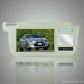 9Inch Sun Visor Monitor with touch pads