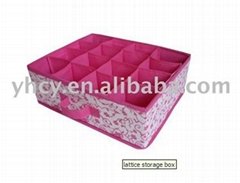 lattice storage box 