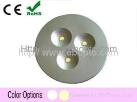 3X1W LED Downlight---EB208 2