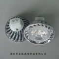 LED 射灯 MR16 3W 电镀