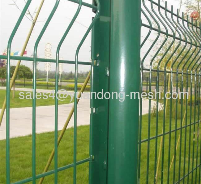 PVC Coated Welded Wire Mesh Panel 2