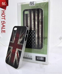 customize 3D carven case for iphone4s