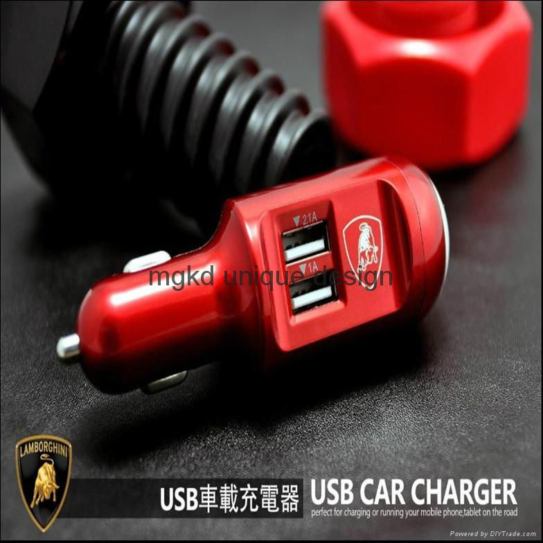 Lamborghini travel charger