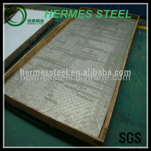 anti-slip stainless steel panel/sheet