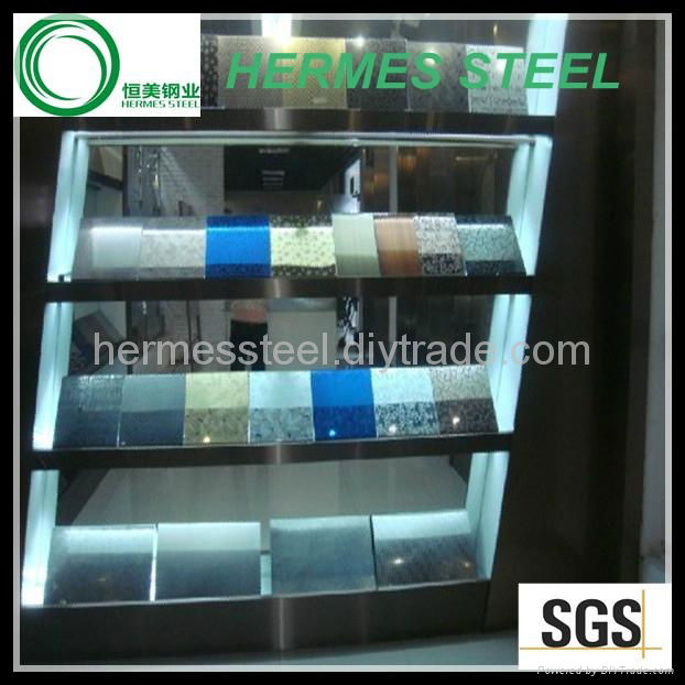  color coating stainless steel sheet