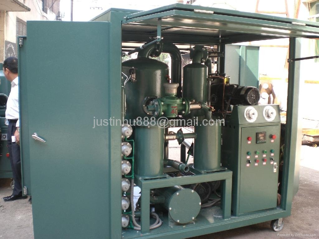 Ultra-high Voltrage Oil Purification Machine 3
