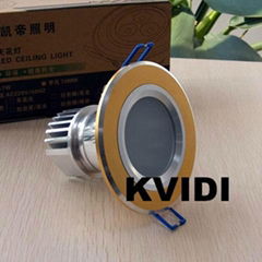 KD-T1689 Antifogging Down Lamp 3W 3