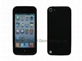 black silicone case for ipod touch