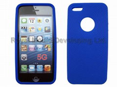 Fingerprint silicone case for iphone 5