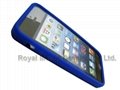 Fingerprint silicone case for iphone 5 3