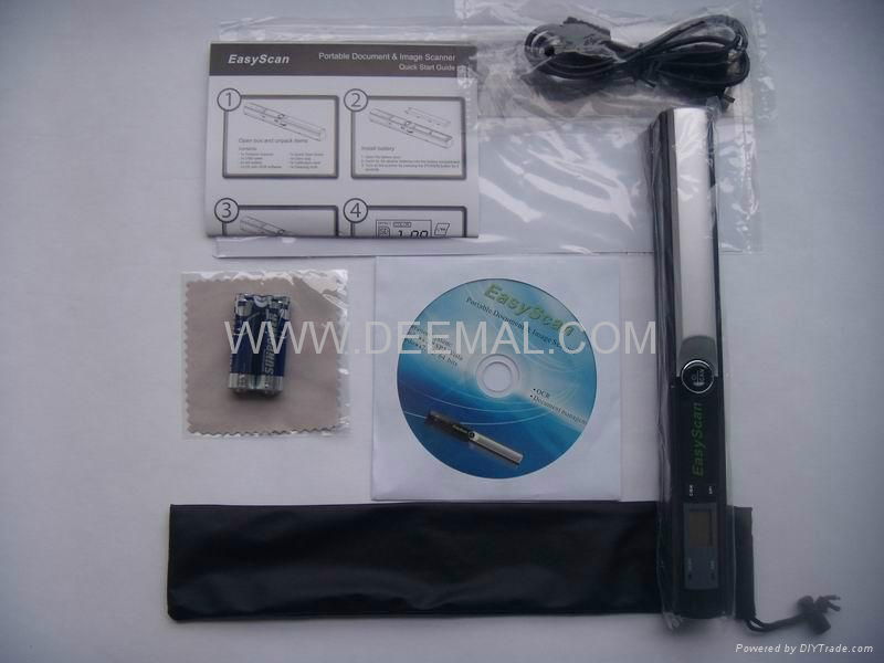 600dpi Portable USB Scanner 3