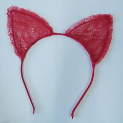 Lace ear hairband