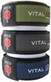 Watch Band Nylon Sport Strap Black Adjustable Velcro 3