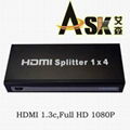 1x4工程机 HDMI分配器  2