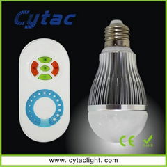 LED RF Brightness Dimmable Bulb 