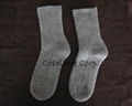 stripe cashmere socks 2