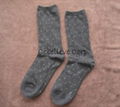 stripe cashmere socks 3