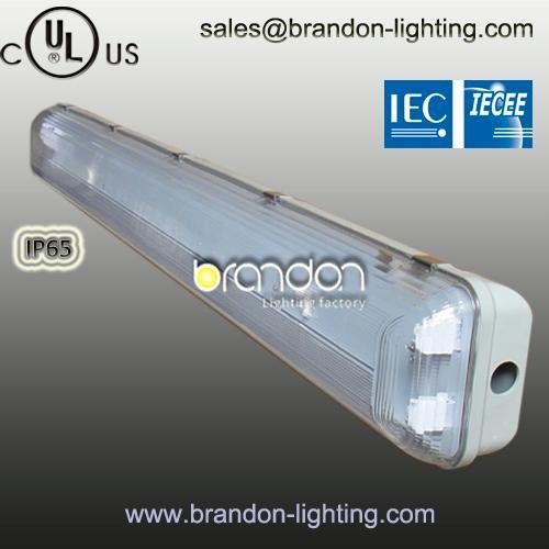 2ft 4ft IP65 Vapour tight proof luminaire 2