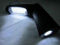 Rechargeable portable LED lamp / Rechargeable 21+5 LED Akku hand lamp MST-7D  2