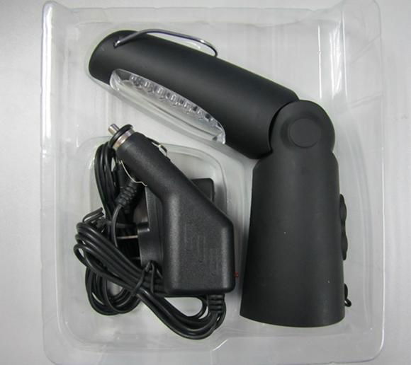 Rechargeable portable LED lamp / Rechargeable 21+5 LED Akku hand lamp MST-7D  4