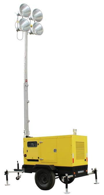 5kw Mobile Light Tower MLT4400-6S 2