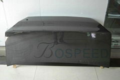 Carbon fiber trunk lid for 2003-2007 Mitsubishi Lancer Evolution