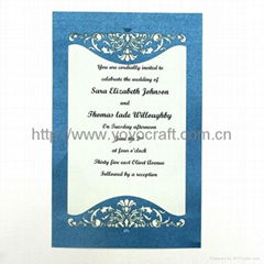 2012 hot! Various designs of invitation cards OEM service